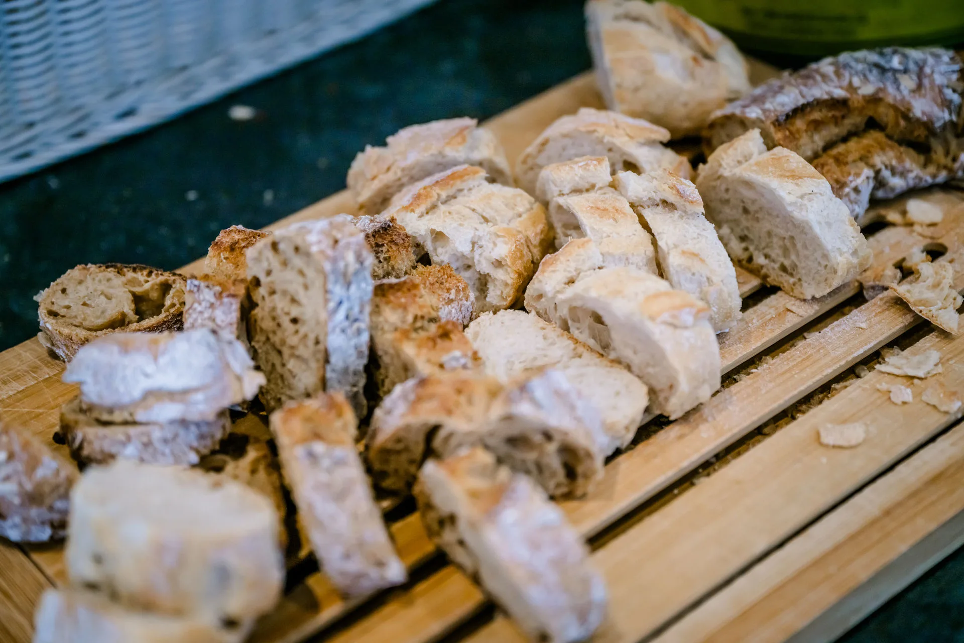 Frisches Brot und Gebäck vom Frühstücksbuffet im Parkhotel Hammerberg Stolberg